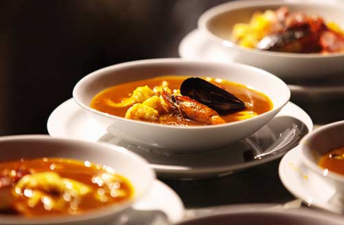 Maui Chef CJs homemade soup is always delicious from his Kaanapali restaurant or at a catered wedding dinner.