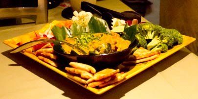 Image of Homemade Hummus with Pita Chips Recipe by Maui Chef Christian Jorgensen