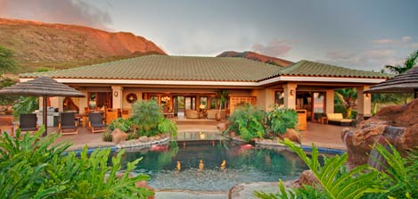 Majestic Maui Private Estate Wedding Location for Maui wedding receptions and weddings on Maui.