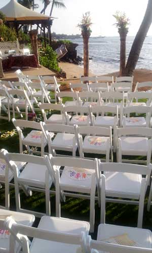 A Maui wedding location at the West Maui Lahaina White House.